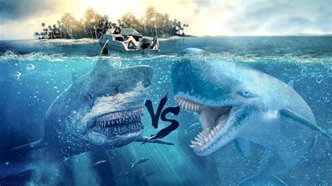 megalodon y leviatan|Megalodon vs. Leviathan .